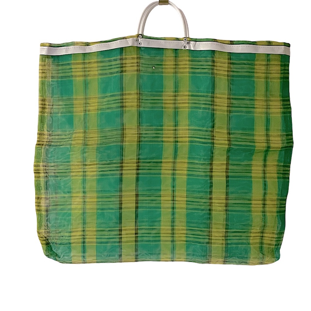 Oversized market mesh tote